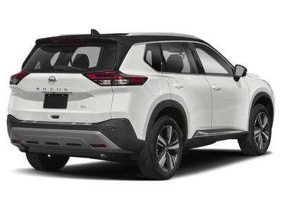2023 Nissan Rogue — rear three-quarter view
