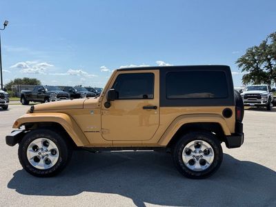2014 Jeep Wrangler — side profile view
