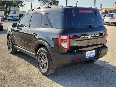 2021 Ford Bronco Sport — rear three-quarter view