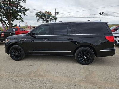 2020 Lincoln Navigator L — rear three-quarter view