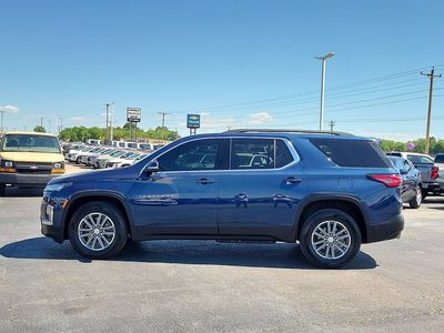 2022 Chevrolet Traverse — rear three-quarter view