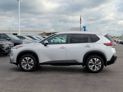 2022 Nissan Rogue — rear three-quarter view