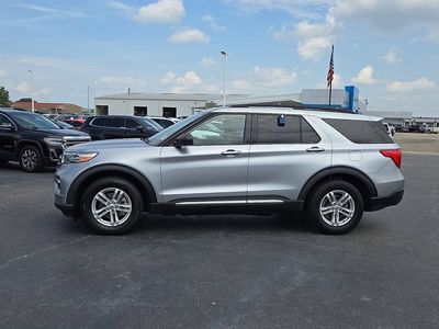 2023 Ford Explorer — rear three-quarter view