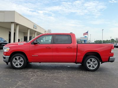 2022 RAM 1500 — rear three-quarter view
