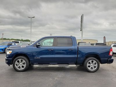 2020 RAM 1500 — rear three-quarter view
