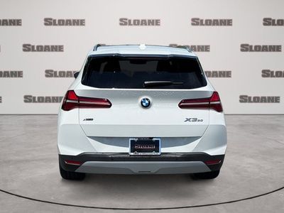 2026 BMW X3 — interior view