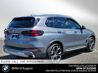 2024 BMW X5 sDrive40i — rear three-quarter view