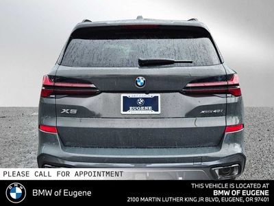 2026 BMW X5 xDrive40i — interior view