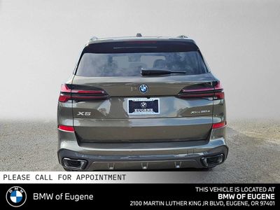 2026 BMW X5 xDrive50e — interior view