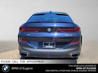 2023 BMW X6 M50i — interior view