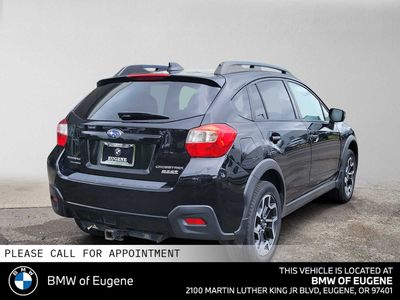 2017 Subaru Crosstrek — rear three-quarter view