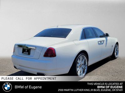2012 Rolls-Royce Ghost — rear three-quarter view