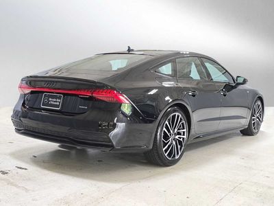 2025 Audi A7 — rear three-quarter view