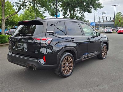 2025 Subaru Forester — rear three-quarter view