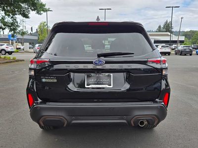 2025 Subaru Forester — interior view