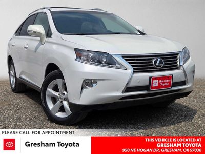 2013 Lexus RX 350 AWD 4dr in Starfire Pearl — front three-quarter view