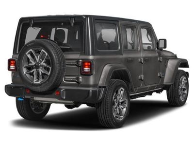 2025 Jeep Wrangler 4xe — rear three-quarter view