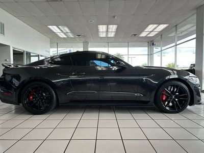 2022 Ford Mustang — rear three-quarter view