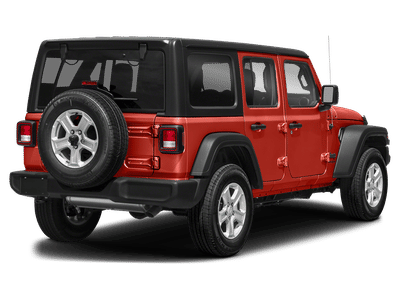 2022 Jeep Wrangler — side profile view
