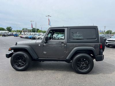 2014 Jeep Wrangler — interior view