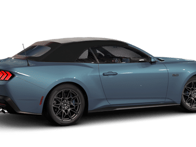 2026 Ford Mustang — rear three-quarter view