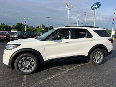 2026 Ford Explorer — rear three-quarter view