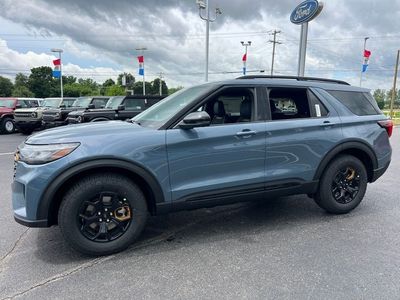 2026 Ford Explorer — rear three-quarter view