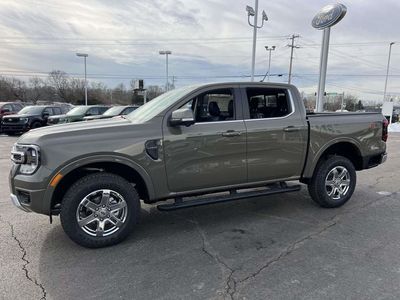2025 Ford Ranger — rear three-quarter view