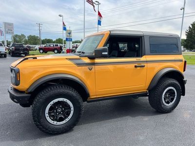 2022 Ford Bronco — rear three-quarter view