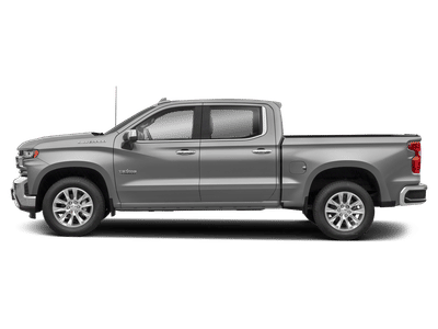 2021 Chevrolet Silverado 1500 — rear three-quarter view