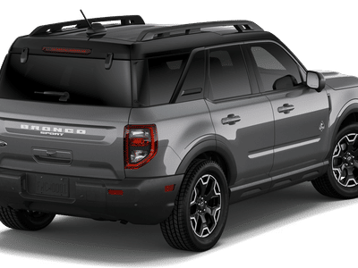 2026 Ford Bronco Sport — rear three-quarter view