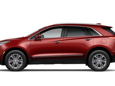 2026 Cadillac XT5 — rear three-quarter view