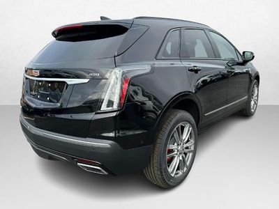 2026 Cadillac XT5 — rear three-quarter view