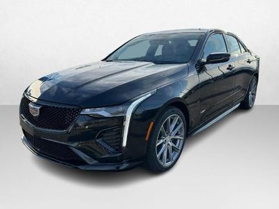 2026 Cadillac CT4-V — rear three-quarter view