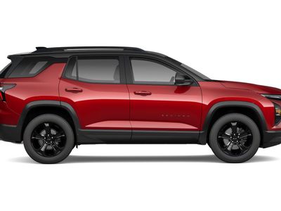 2027 Chevrolet Equinox — rear three-quarter view