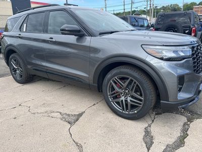 2026 Ford Explorer — rear three-quarter view