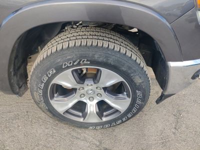 2021 RAM 1500 — rear three-quarter view