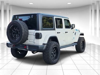 2021 Jeep Wrangler — rear three-quarter view