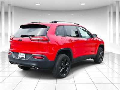 2017 Jeep Cherokee — rear three-quarter view