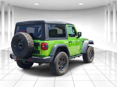 2025 Jeep Wrangler — rear three-quarter view
