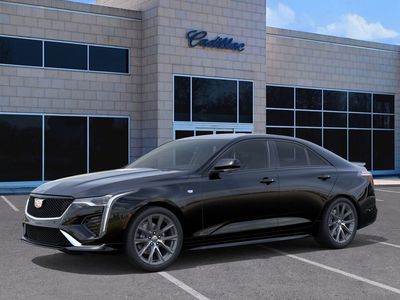 2026 Cadillac CT4 — rear three-quarter view