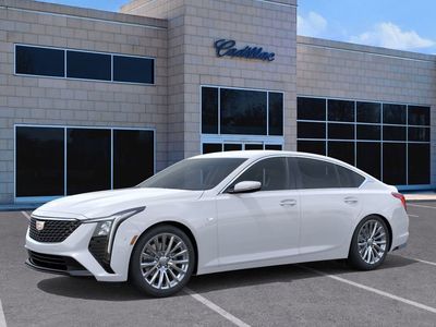2026 Cadillac CT5 — rear three-quarter view