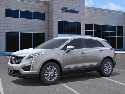 2026 Cadillac XT5 — rear three-quarter view