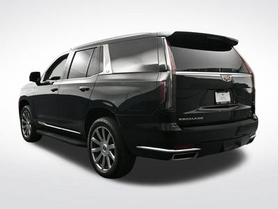 2021 Cadillac Escalade — rear three-quarter view