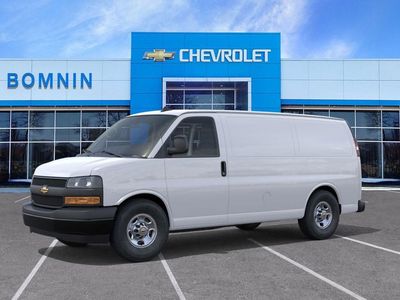 2025 Chevrolet Express Cargo — rear three-quarter view