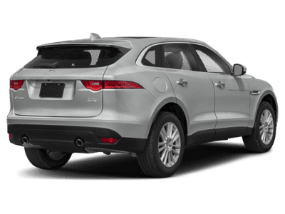 2018 Jaguar F-PACE — rear three-quarter view