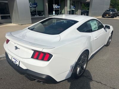 2026 Ford Mustang — rear three-quarter view