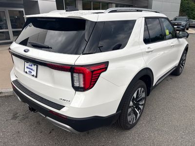 2026 Ford Explorer — rear three-quarter view