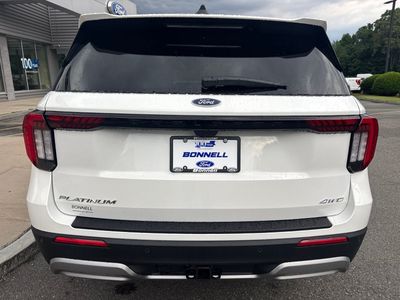 2026 Ford Explorer — interior view