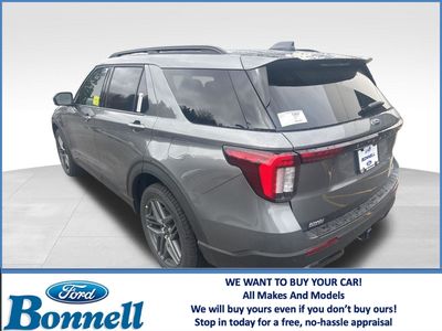 2026 Ford Explorer — rear three-quarter view
